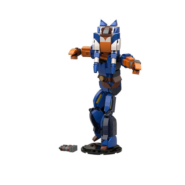 MOC-73665 Ahsoka Tano action figure from The Clone Wars– MOC Brick