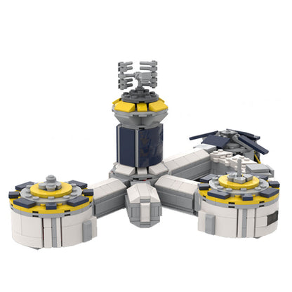 MOC-130781 Jamestown base Season 2 - For all mankind (nanofigure scale)