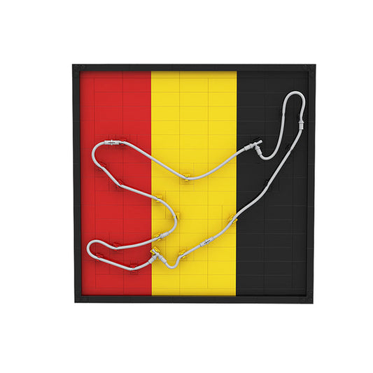 MOC-92879 Spa Francorchamps Track map