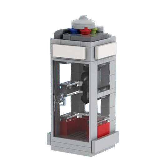 MOC-146354 Bill and Ted's Bogus Journey Phone Booth Time Machine