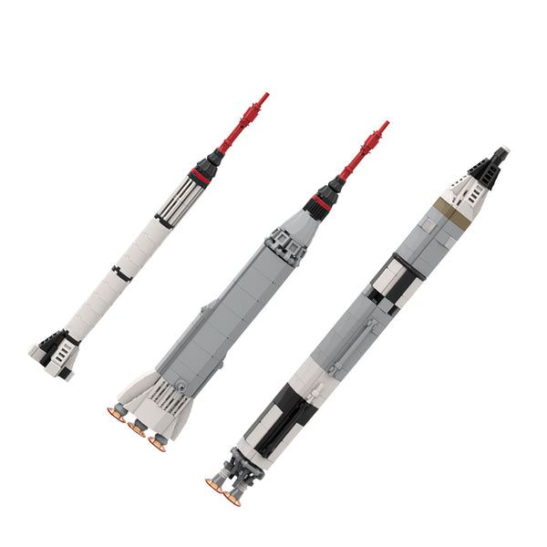 MOC-115939 Mercury & Gemini Collection [Saturn V scale]– MOC Brick