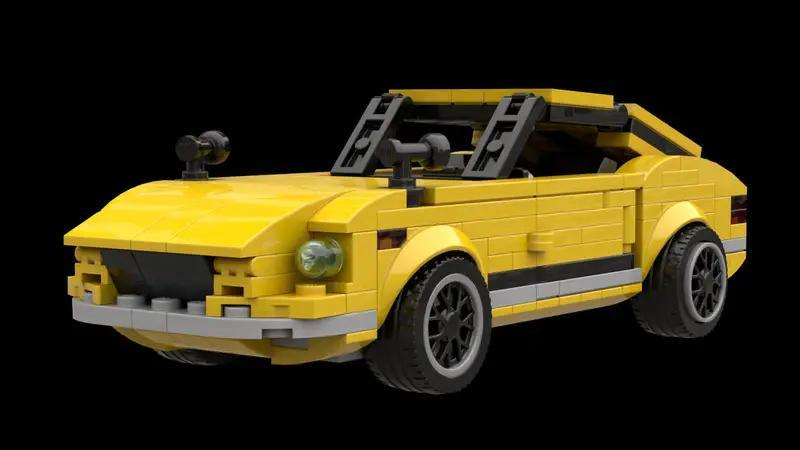 MOC-30299 Datsun 240Z Fairlady 7 Studs– MOC Brick Store