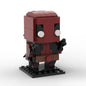 MOC-36263 Custom Marvel Deadpool MOC Brickheadz