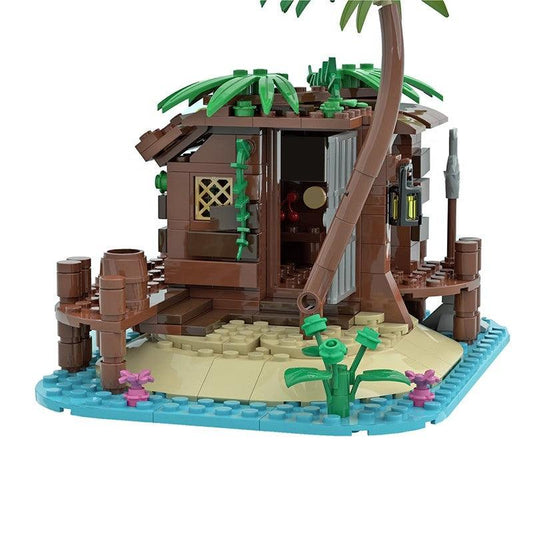 MOC-71229 Pirate Shed / 21322 Barracuda Bay extension