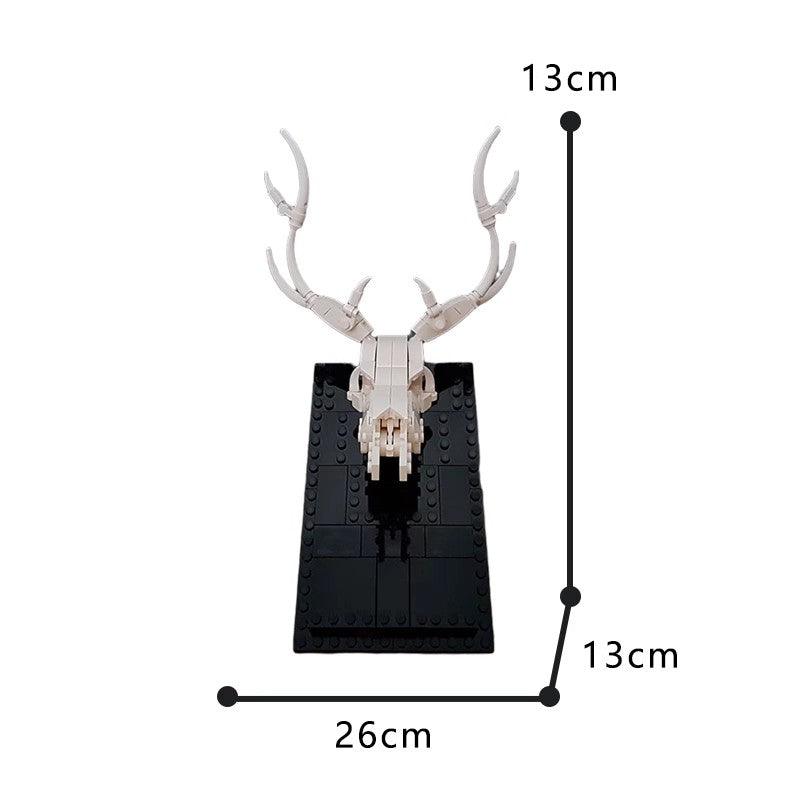 MOC-53166 Deer Skull - Dinosaur Fossils (21320) Alternate