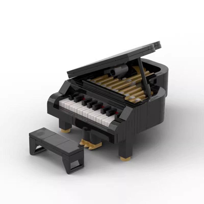 MOC-51392 Grand Piano (LEGO 21323 Mini-figure scale)