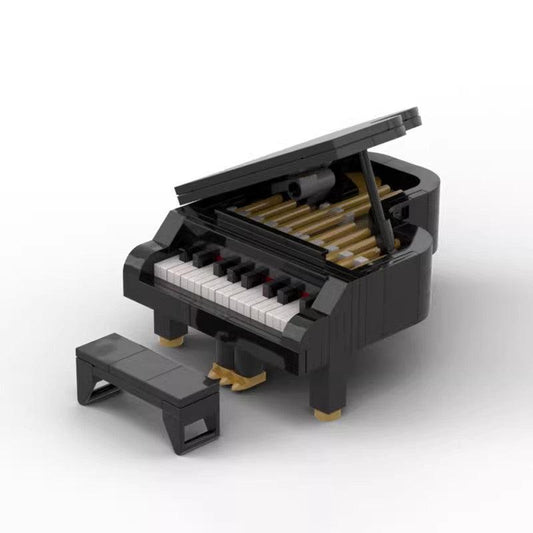 MOC-51392 Grand Piano (LEGO 21323 Mini-figure scale)