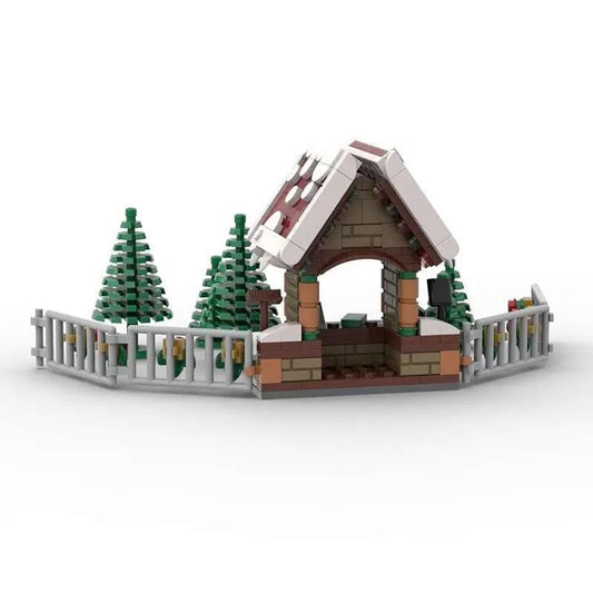 MOC-130588 Christmas Tree Seller - LEGO CHRISTMAS MOC INSTRUCTIONS