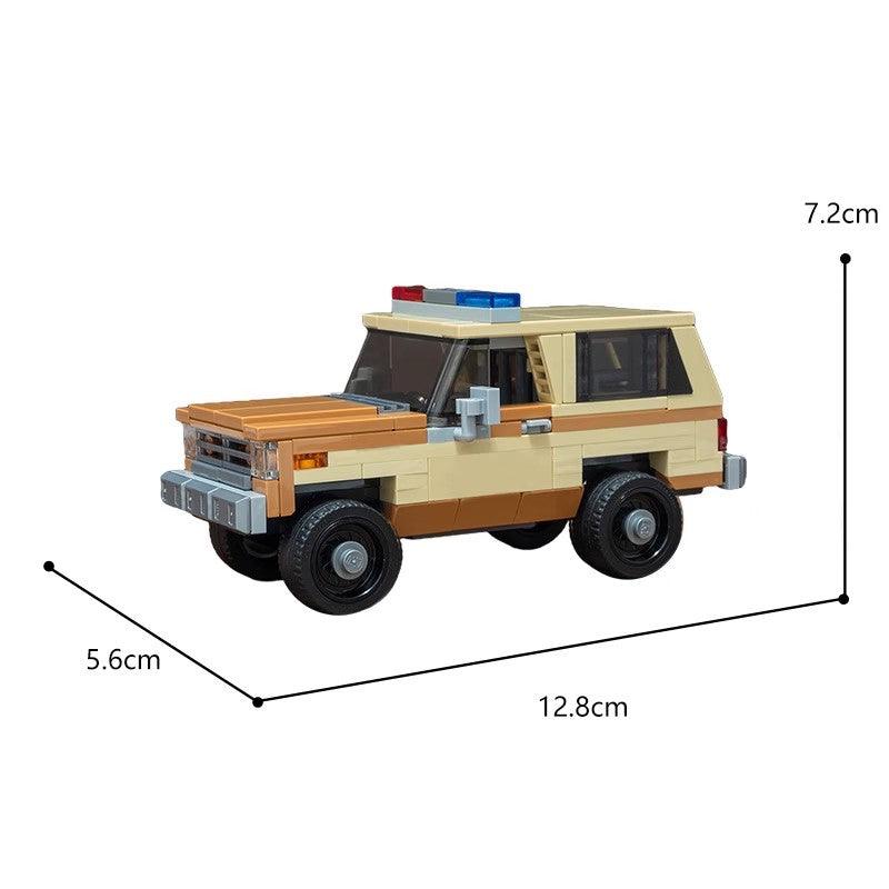GOBRICKS MOC-118520 Jim Hopper's Chevy K5 Blazer from 'Stranger Things'