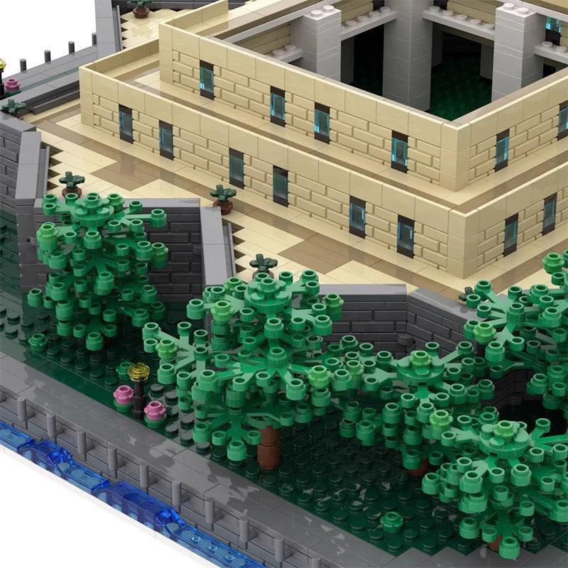 MOC-49317 Statue of Liberty - Base Add-on