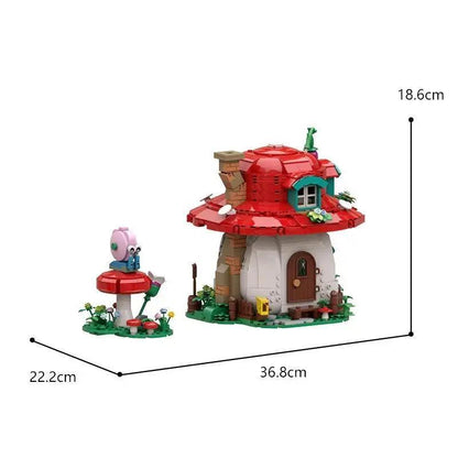 Mushroom hut