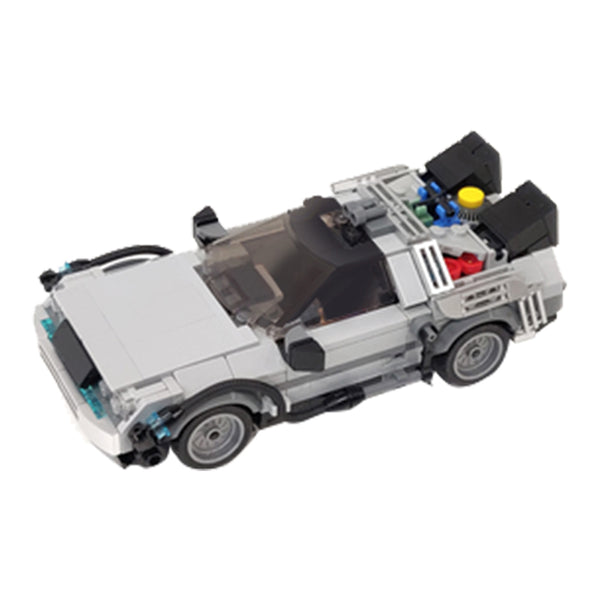 MOC-108607 DeLorean Time Machine– MOC Brick Store