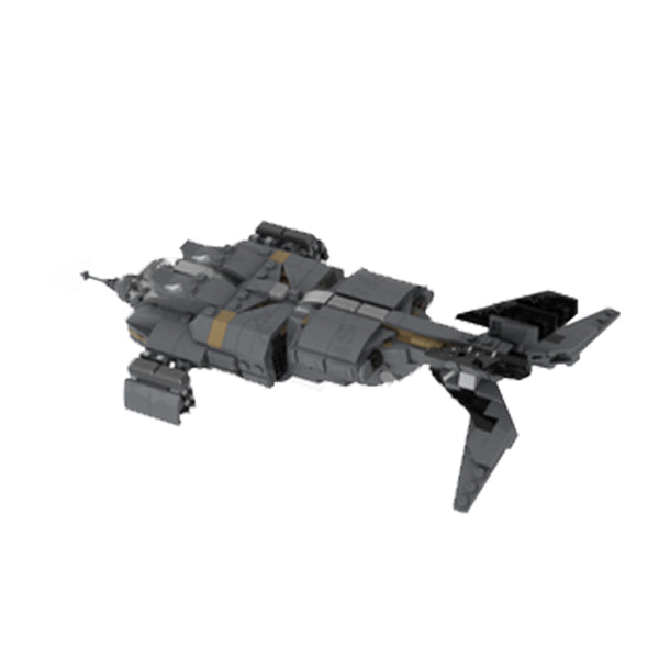 MOC-128254 Micro Aliens Series PART I : UD-4L Dropship Flying Type