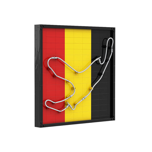 MOC-92879 Spa Francorchamps Track map