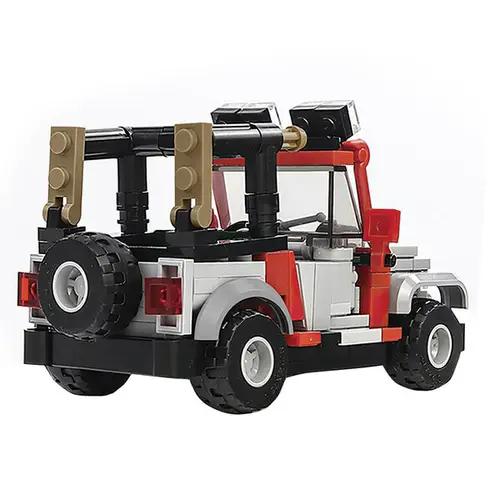 MOC-25926 Jurassic Park Staff Jeep