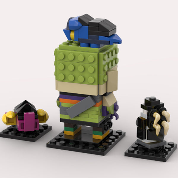 MOC-141009 VALORANT Gekko Brickheadz– MOC Brick Store