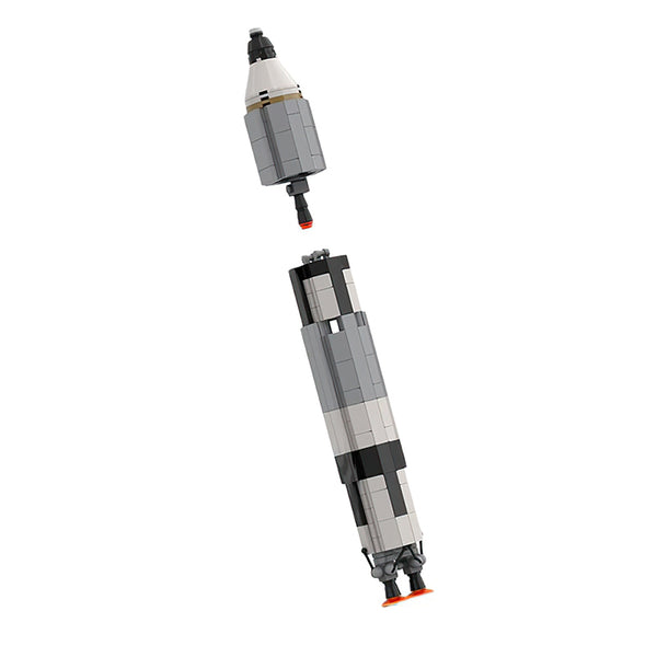 MOC-34453 Gemini Titan rocket (Saturn V scale)– MOC Brick Store