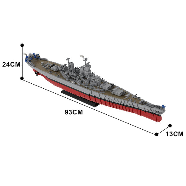 MOC-31764 Iowa-Class Battleship USS Missouri