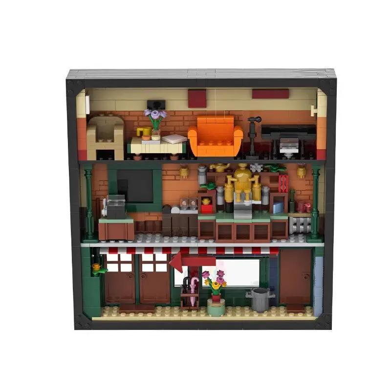 MOC-33700 FRIENDS Central Perk– MOC Brick Store