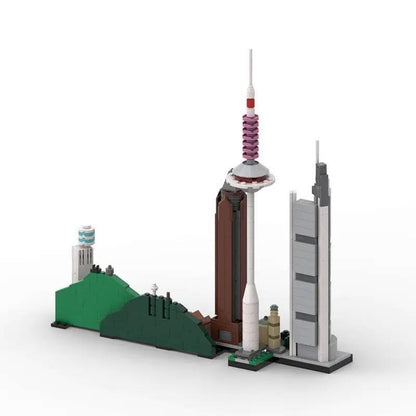 MOC-139607 Frankfurt Am Main Skyline (extended)