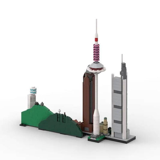 MOC-139607 Frankfurt Am Main Skyline (extended)