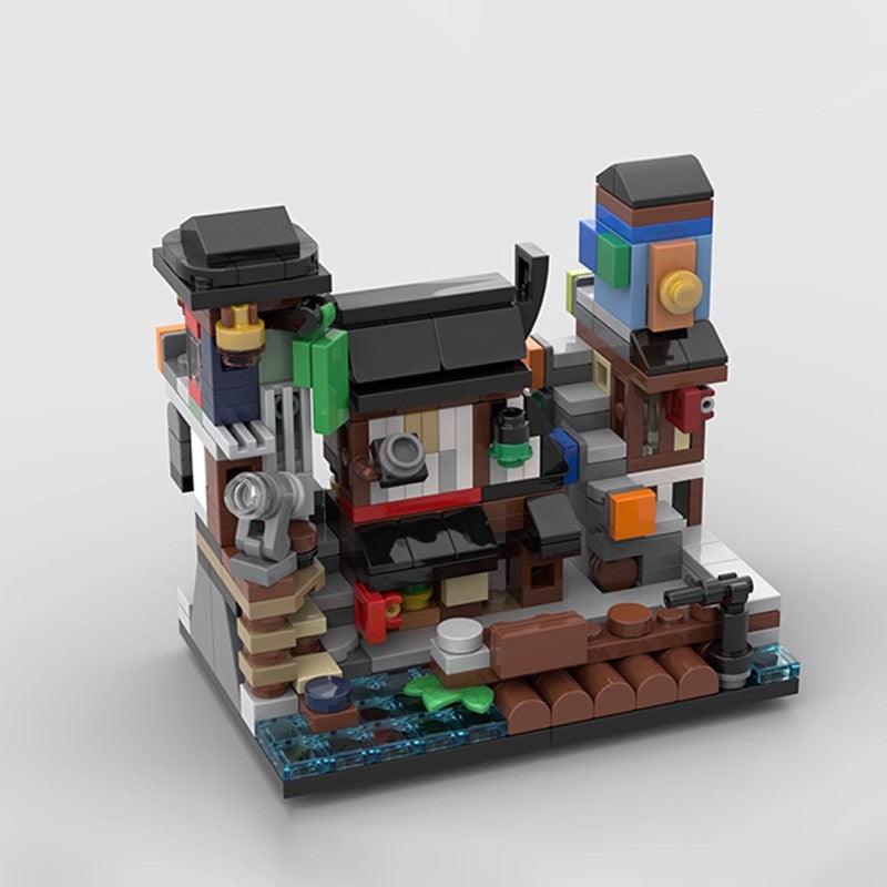 MOC-108555 Mini Modular 70657 Ninjago City Docks– MOC Brick Store