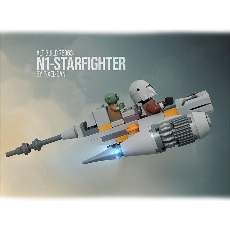 MOC-153746 PiXEL-DANs 75363 N-1 Starfighter alternate build - no