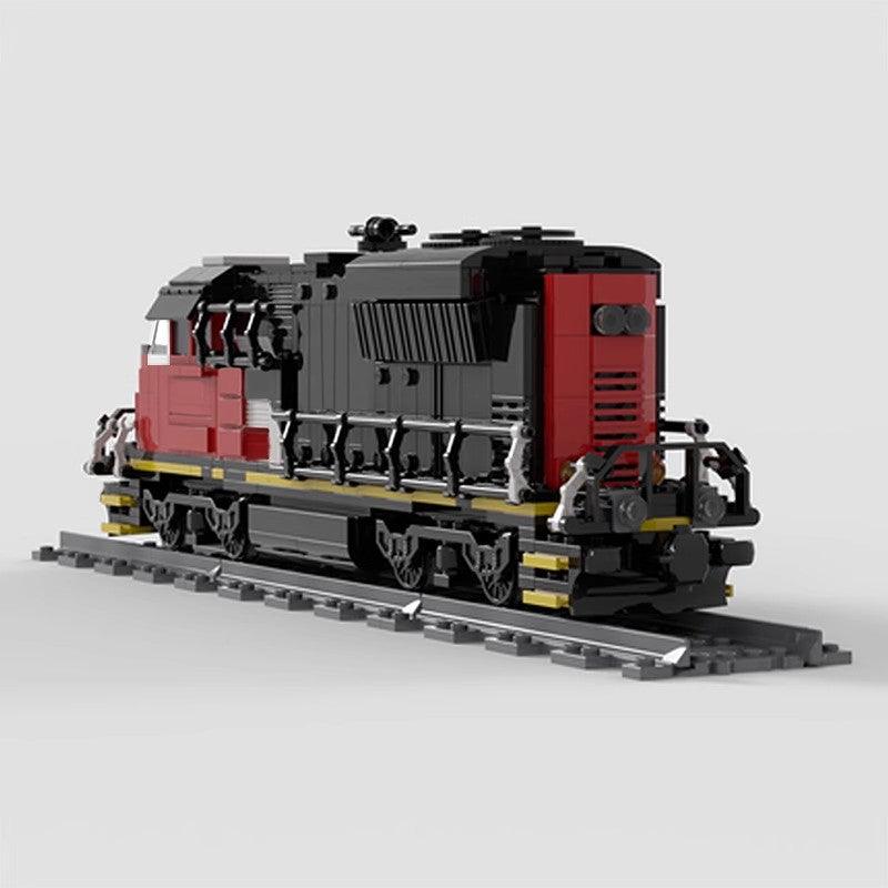 MOC-47989 Cargo Train - EMD SD70M-2 CN Train– MOC Brick Store