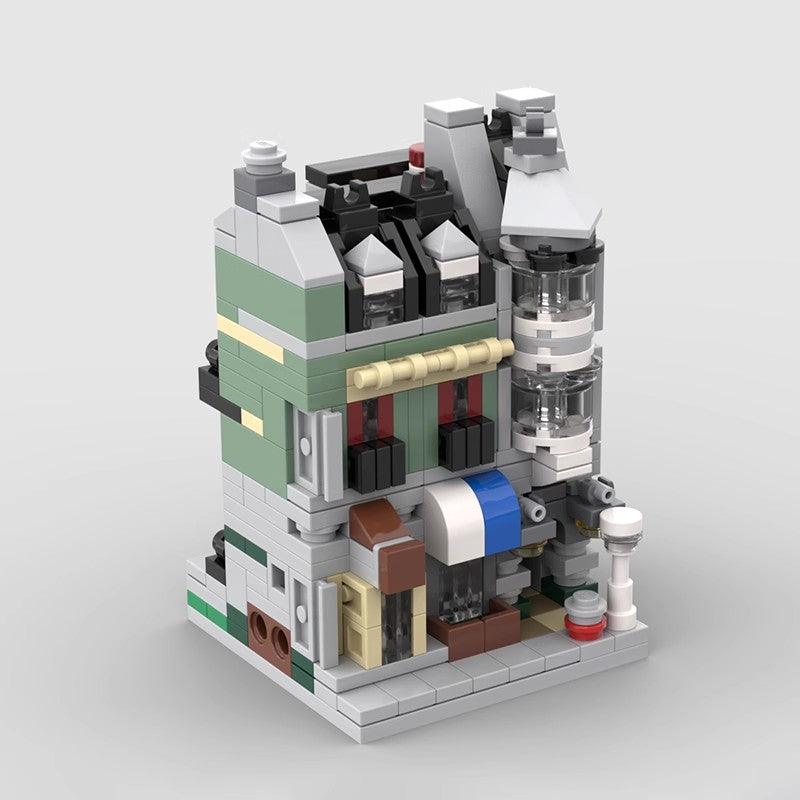 MOC-103964 Mini Modular 10185 Green Grocer– MOC Brick Store