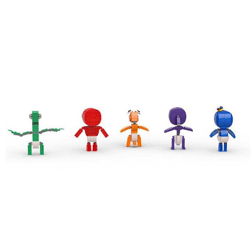 Rainbow friends and baby 5