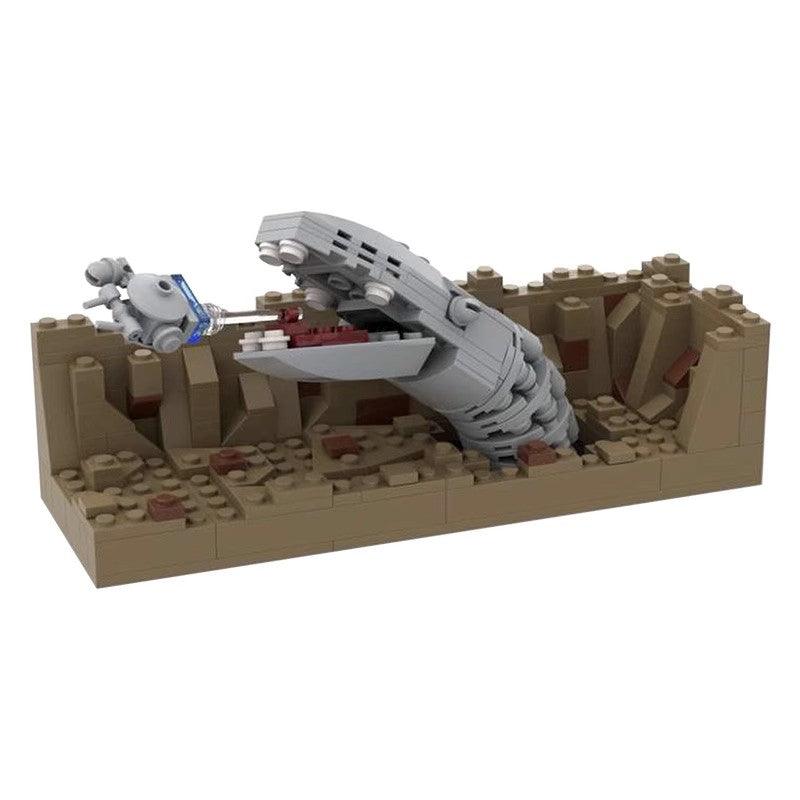 MOC-42513 Escape The Space Slug - Nano Falcon - Episode V– MOC