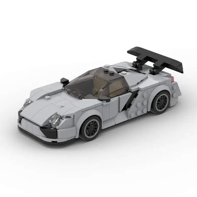 MOC-95674 Porsche 918 Spyder 8 studs wide– MOC Brick Store