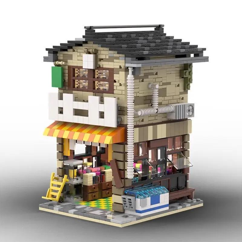 MOC-58773 Japanese Stores Modular Building– MOC Brick Store