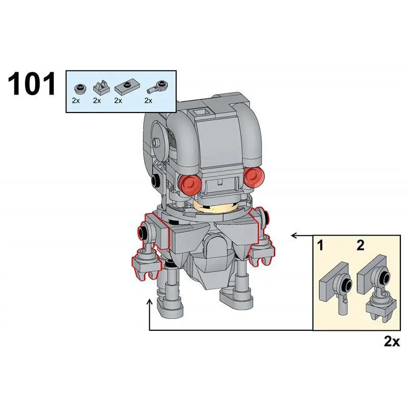 MOC-78183 Living tissue over metal endoskeleton