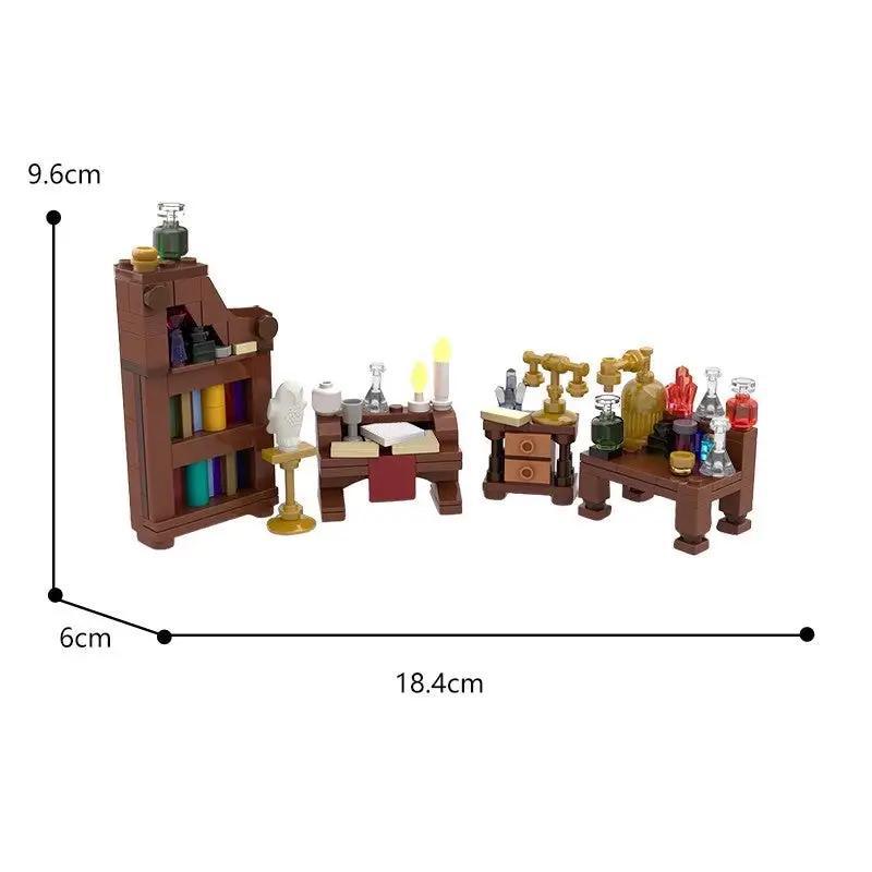 MOC-119625 ALCHEMIST LABORATORY MOC (Fantasy/Castle theme)