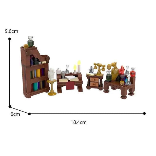 MOC-119625 ALCHEMIST LABORATORY MOC (Fantasy/Castle theme)