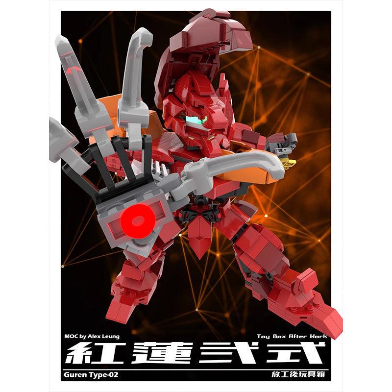 MOC Code Geass Red Lotus Two– MOC Brick Store