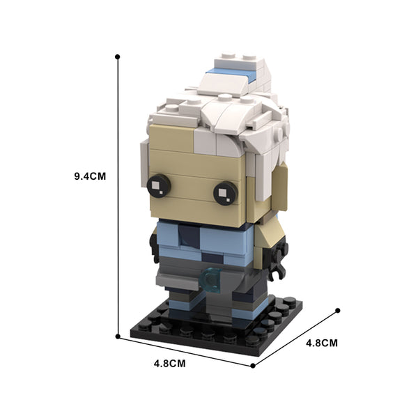 MOC-163276-Bleach - Ichigo Kurosaki Vizard– MOC Brick Store