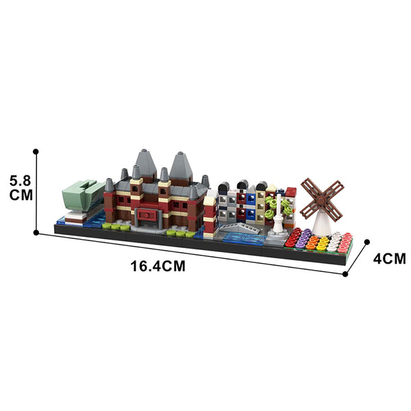 MOC 133803 Amsterdam skyline