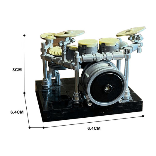 MOC-121738 Drumset with Rack-System