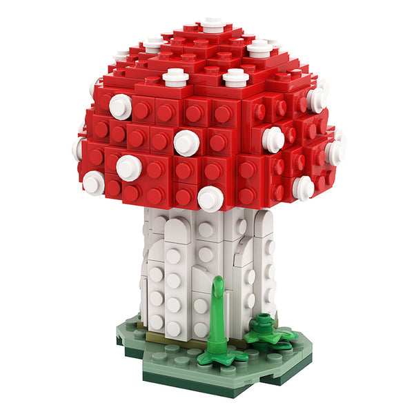 mushroom　0421 MOC-145942 Amanita Muscaria Mushroom– MOC Brick Store