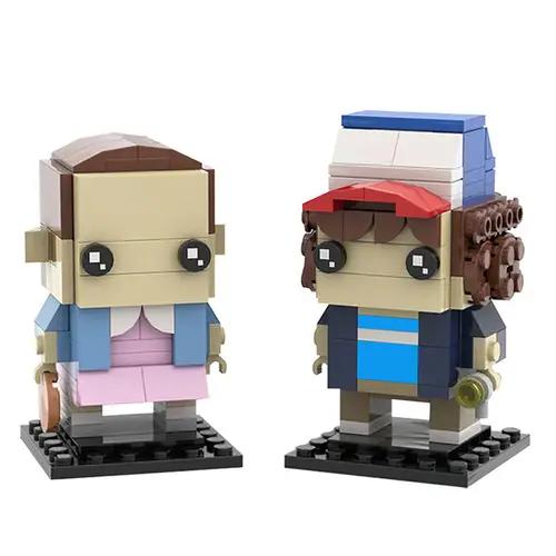 MOC-26518 Stranger Things Brickheadz Collection - Dustin & Eleven– MOC ...