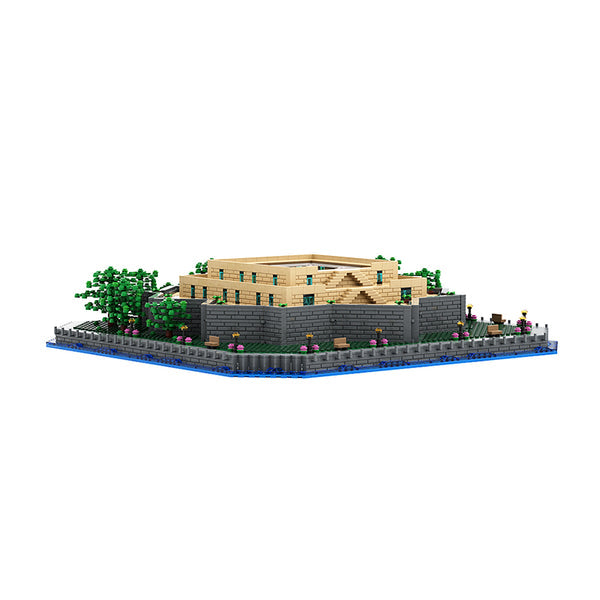 MOC-49317 Statue of Liberty - Base Add-on base for Statue of Liberty 21042