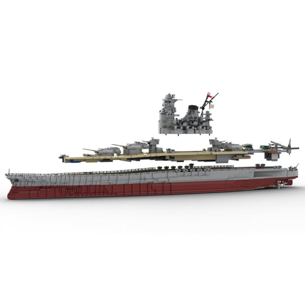 MOC-37260 IJN Yamato 1:200– MOC Brick Store