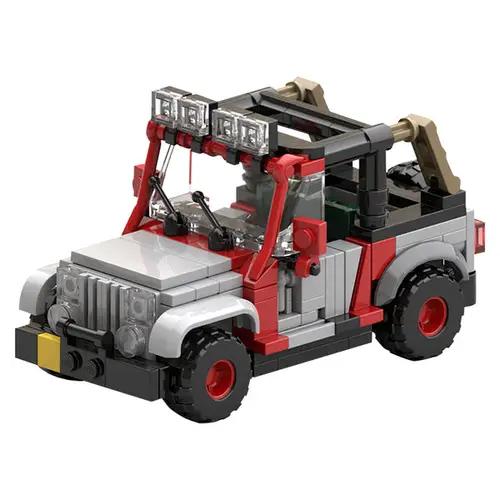 MOC-25926 Jurassic Park Staff Jeep
