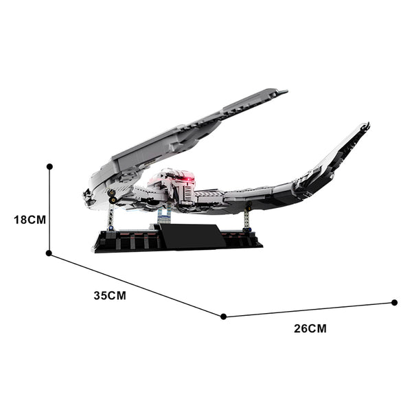 MOC-12653 Battlestar Galactica UCS Cylon Raider UCS