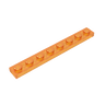 Transparent Bright Orange 182