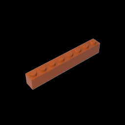 GDS-536 - Brick 1 x 8