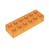 Transparent Bright Orange 182