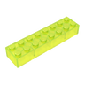 Transparent Fluore Green 49